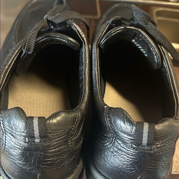 SAS Black Leather Oxfords - Picture 7 of 8